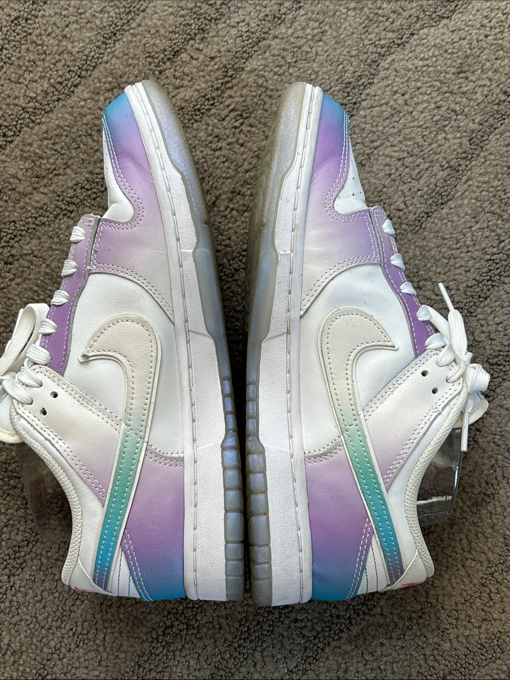 Nike Women’s Dunk Low “Unlock Your Space” in Iridescent Size 9 - Picture 5 of 8